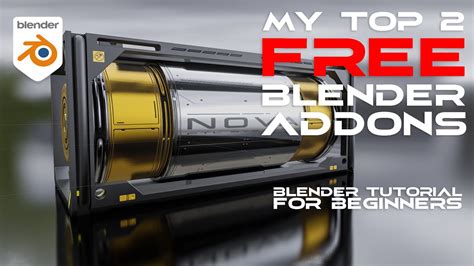 Blender Tutorial For Beginners Two Amazing Free Addons For Blender