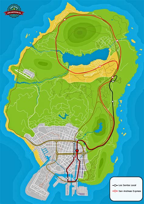 Gta 5 Subway Map