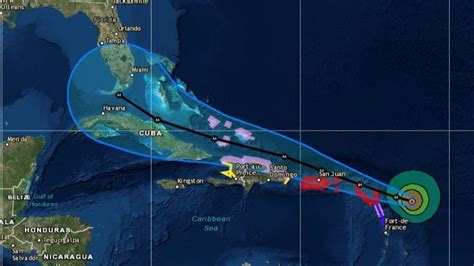 185 Mph Hurricane Irmas Winds Roar As It Nears Caribbean Islands