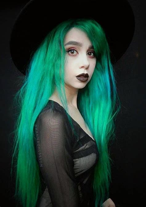 25 Green Hair Color Ideas You Have To See Green Hair Green Hair