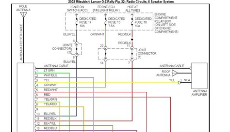 Free repair manuals & wiring diagrams. Wiring Diagram 2004 Mitsubishi Lancer