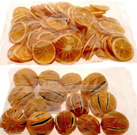 Mixed Dried Orange Pack 250g Slices Approx 6570 250g Whole Oranges