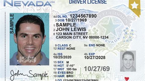 Nevada Dmv Unveils New Design For Drivers Licenses