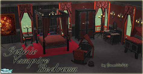 Simaddict99s Gothic Vampire Bedroom