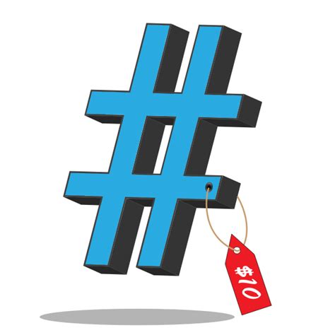 Hashtag Free Svg