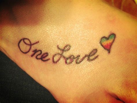 Bob Marley Tattoos One Love Scribb Love Tattoo Design