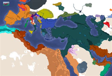 A Map Of The Old World In 120 Bc Rimaginarymaps