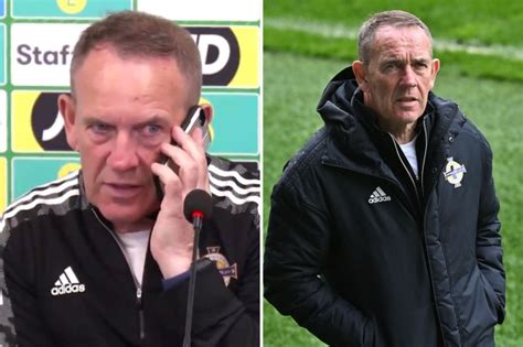 Northern Ireland Women’s Boss Shiels Awkwardly Interrupted By Call During Press Qanda Ahead Of