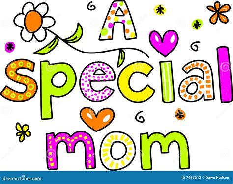 A Special Mom Stock Illustration Illustration Of Isolated