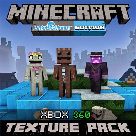 Littlebigplanet Mash Up Minecraft Xbox 360 Minecraft Texture Pack