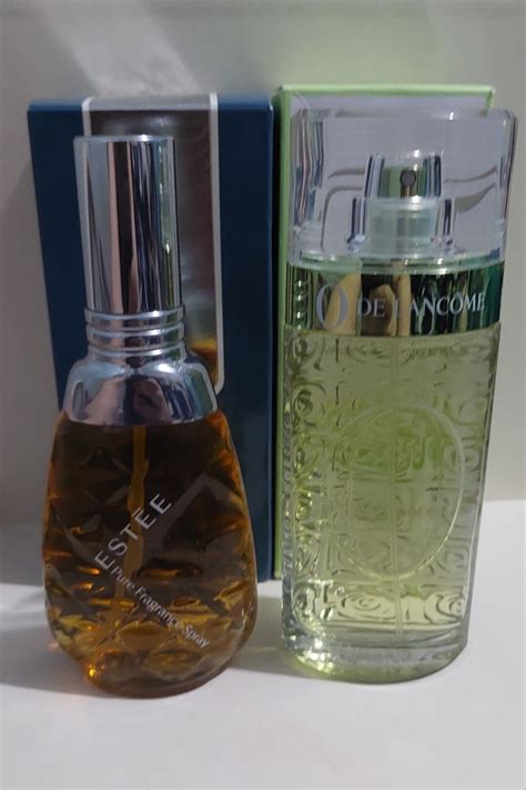Lancome And Estee Lauder Discontinued Perfumes Duo Set Beauty Personal Care Fragrance