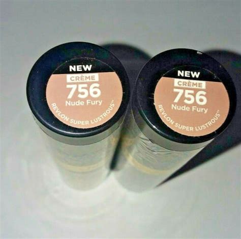 Revlon Super Lustrous Lipstick Creme Nude Fury Ebay