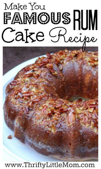 Maybe you would like to learn more about one of these? Make You Famous Rum Cake | Recipe | Rum cake recipe, Rum ...