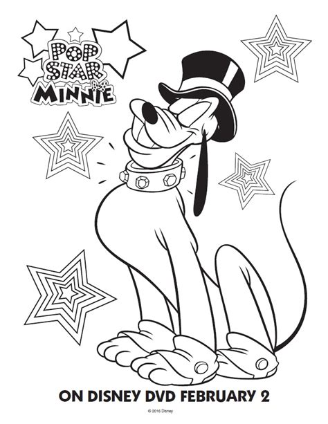 It is a festival of romantic love and many people give cards, coloring pages, letters, lovehearts, flowers or presents to their spouse or partner. Pop Star Minnie Mouse Printable Coloring Pages & Friends