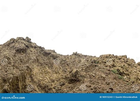 Mound Of Fertile Soil For Planting Stock Image Image Of Black