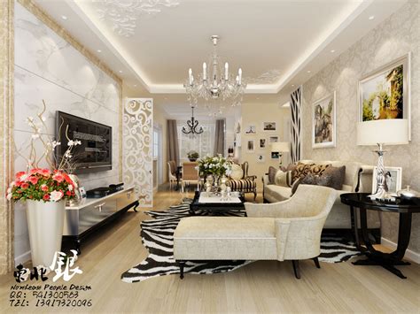 Elegant Style Living Interior Design Ideas