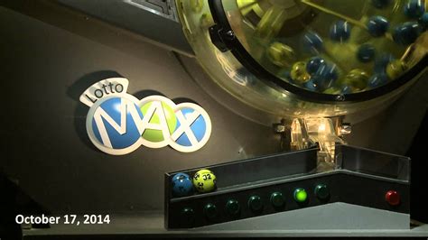 Reload page if it seems out of date. Lotto Max Draw October 17, 2014 - YouTube