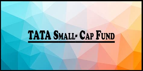 Tata Small Cap Fund My Planner