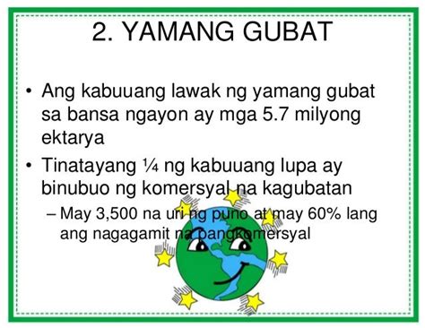 Likas Na Yaman Ng Bansa Yamang Lupa Bansatado