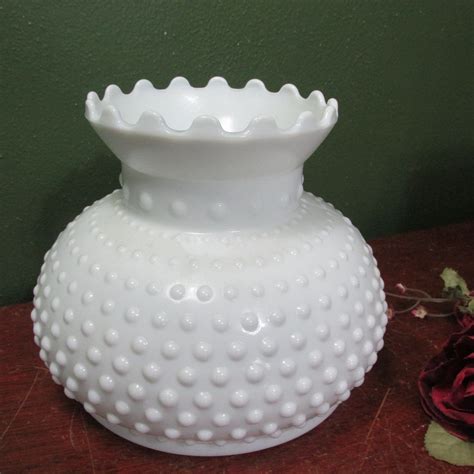 Light Globe Milk Glass Hobnail Vintage Replacement Shade By Luruuniques On Etsy Hobnail Globe