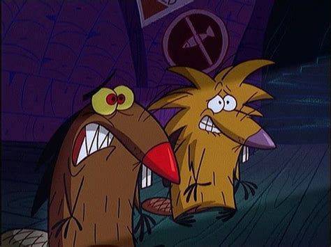 Angry Beavers Angry Beaver Beaver Cartoon Wallpaper