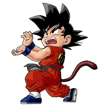 Goku Clipart Dragon Ball Z Kid Goku Png Download Full