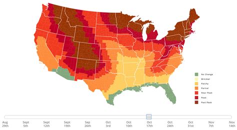 Fall Foliage Prediction Map Vivid Maps