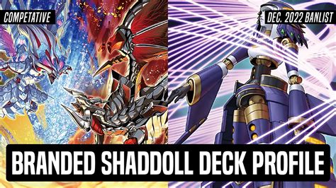 Competitive Branded Shaddoll Deck Profile Dec 2022 Youtube