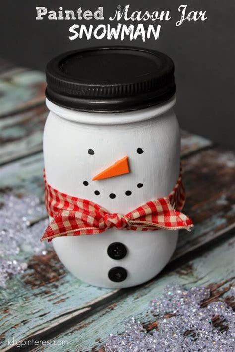 30 Easy Mason Jar Christmas Crafts Fun Holiday Crafts Sweet Money Bee