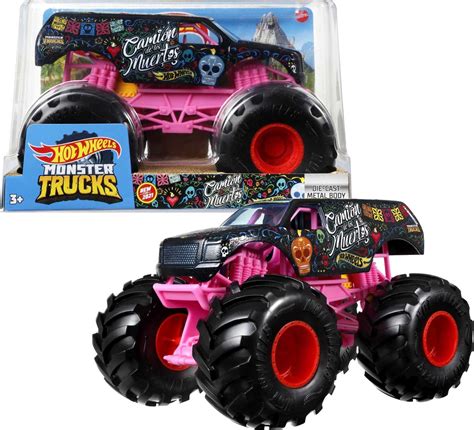 Hot Wheels Monster Trucks Demo Derby 1 24 Scale Die Cast Toy Truck Play Vehicle