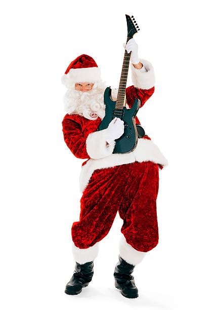 Best Guitar Playing Santa Claus On White Stock Photos Pictures