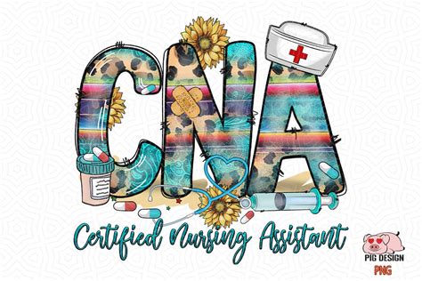 Cna Nurse Western Sublimation Svg Graphic By Pigdesign · Creative Fabrica