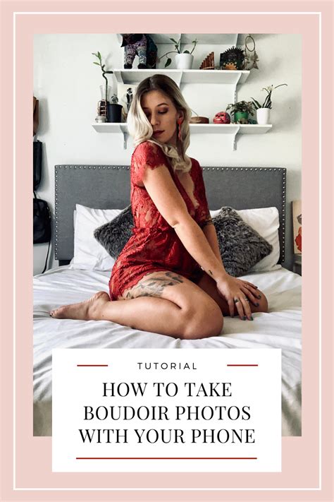 How To Take Boudoir Photos Yourself On Your Phone Hanna J Smith In