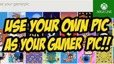 New How To Use Your Own Pic As Your Xbox One Gamer Pic April 2017