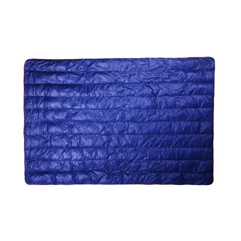 Goose Down Outdoor Heated Blanket // Blue (Medium ...