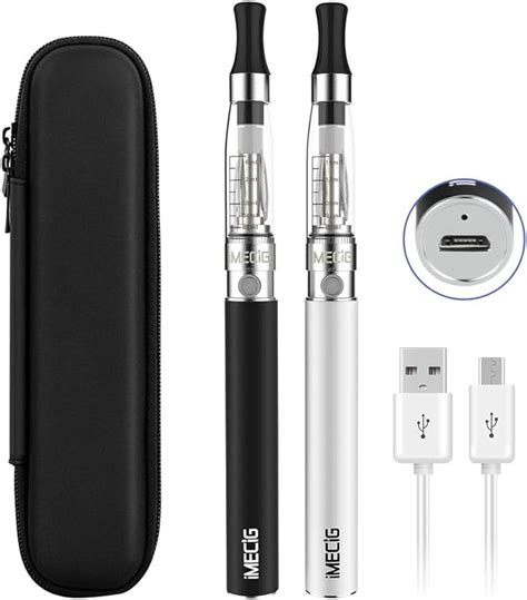 Imecig 2 Pack E Cigarettes Vape Pen Starter Kits Dual Ego Ce4h2 Easy