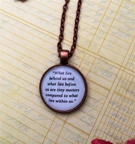 Inspirational Quote Necklace By EnchantedElement On Etsy Https