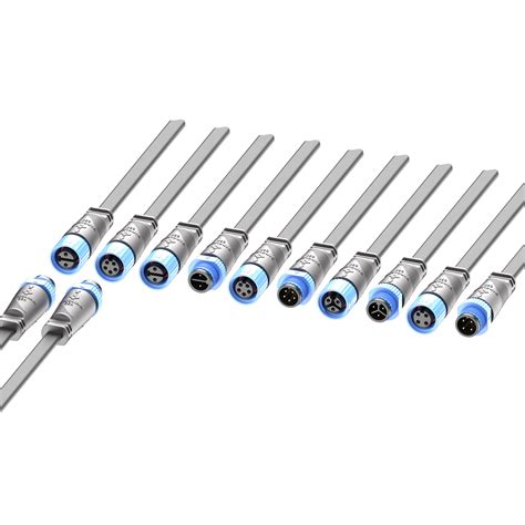 M15 Waterproof Connectors With 2pin 3pin 4pin 5pin Male And Female