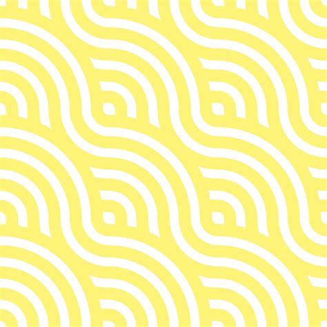 Лапша бесшовные модели желтые волны абстрактный волнистый фон иллюстрации Премиум векторы