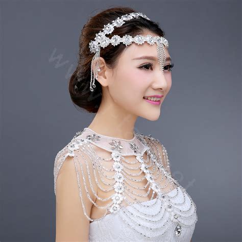 Buy Wholesale Vintage Bride Wedding Crystal Beads Tassel Necklace