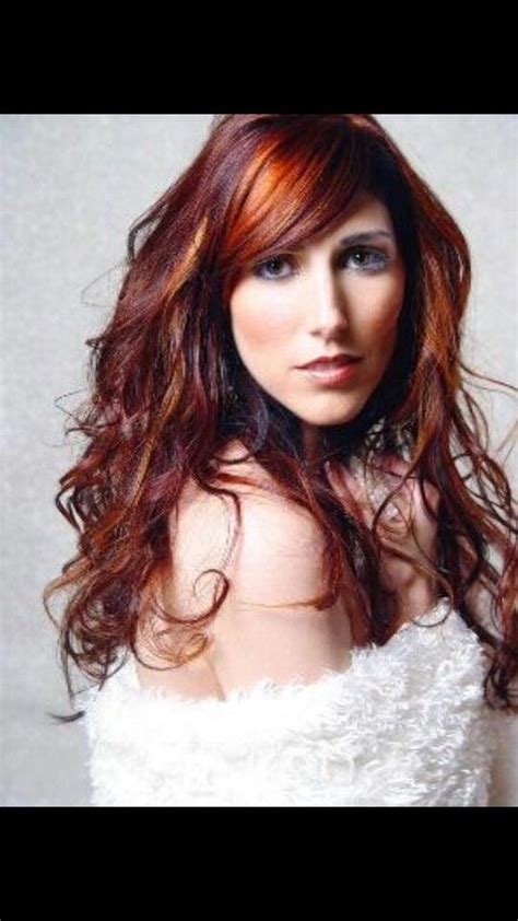 Dark Brown Hair With A Red Tint - Red Tinted Brown Hair