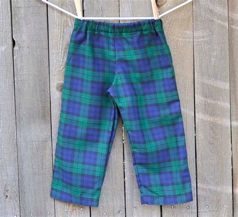 Blue And Green Plaid Fabric By The Yard Robert Kaufman House Etsy