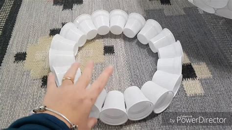 Bicchieri di plastica riutilizzabili, tipo policarbonato, infrangibili e resistenti per un lungo periodo in quanto lavabili in lavastoviglie per mesi. Pupazzo di neve con bicchieri di plastica - YouTube