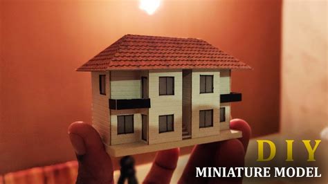 Miniature Building Model Diy Miniature Dollhouse E Youtube