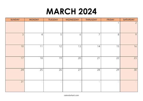 Word Calendar Template 2023 Calendarkart