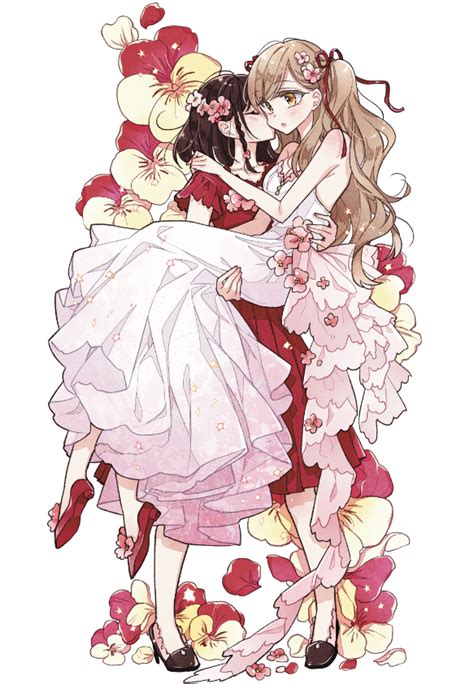 Yamabuki Kasumi And Kawawa Sakurako Futaribeya Drawn By Yukiko