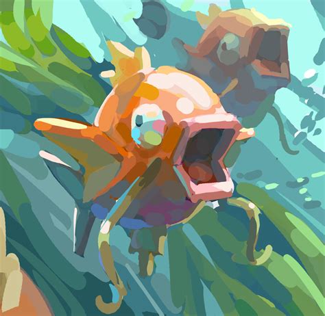 I Painted Some Magikarp Pokemon In 2021 Pokemon Art Pokemon