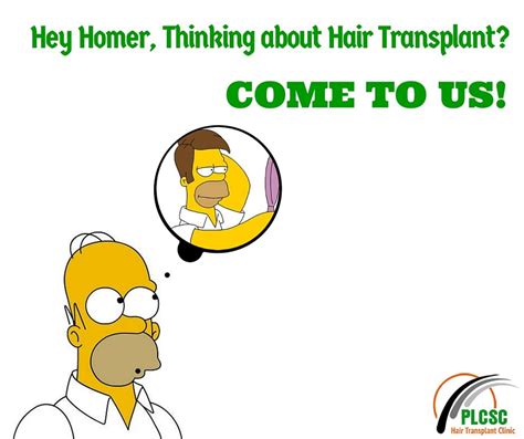 Look Even Homer Simpson Is Considering About Hair Transplant Are You