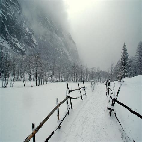 Snowy Winter Path Wallpaperrocks Landscape Wallpaper Hd Landscape