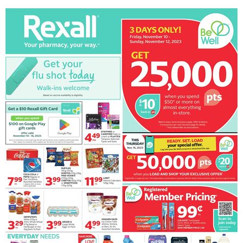 Rexall Weekly Flyer Weekly Savings Ab Sk And Mb Nov 10 16